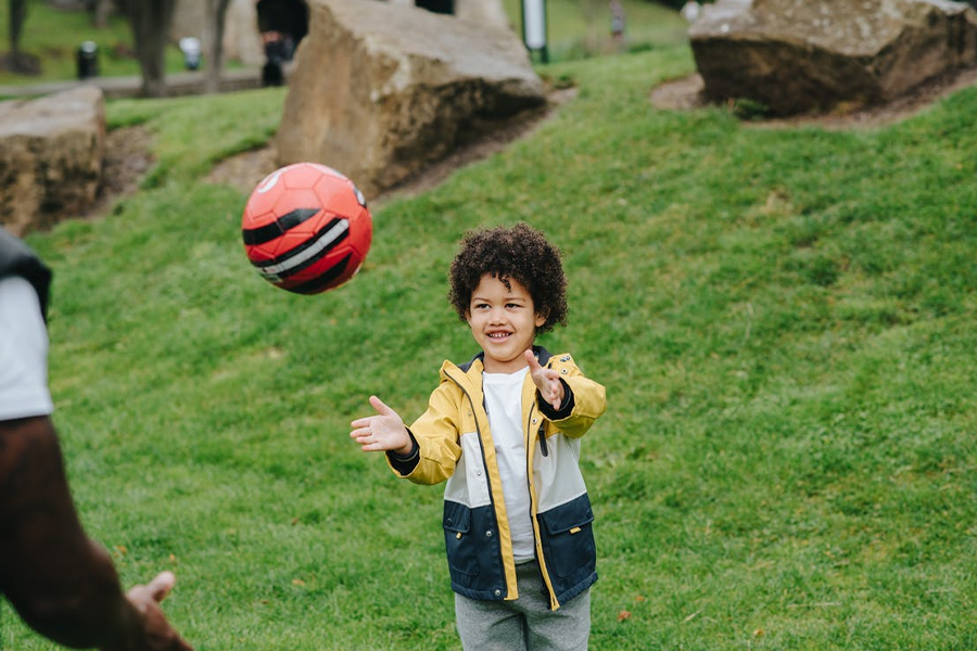 Earthy color shades for kids’ sportswear