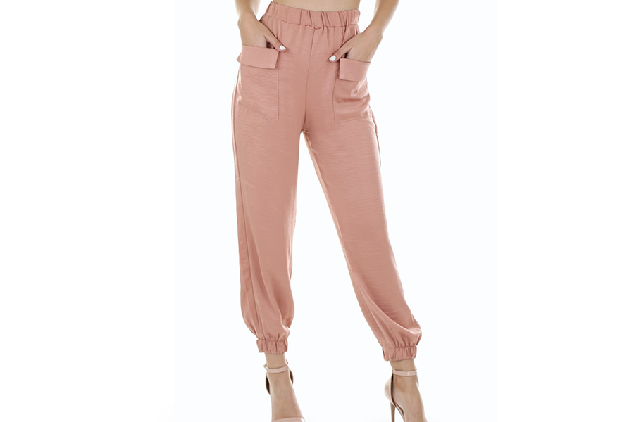 Light pink cargo pants