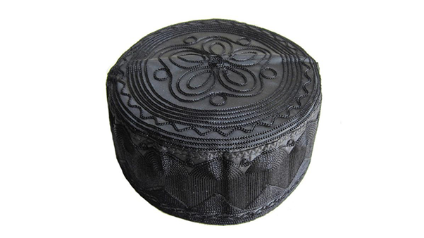 Black Muslim Prayer Cap