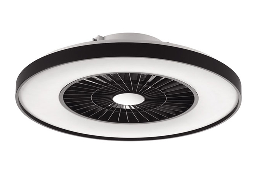 Ventilateur de plafond LED fermé avec pales invisibles