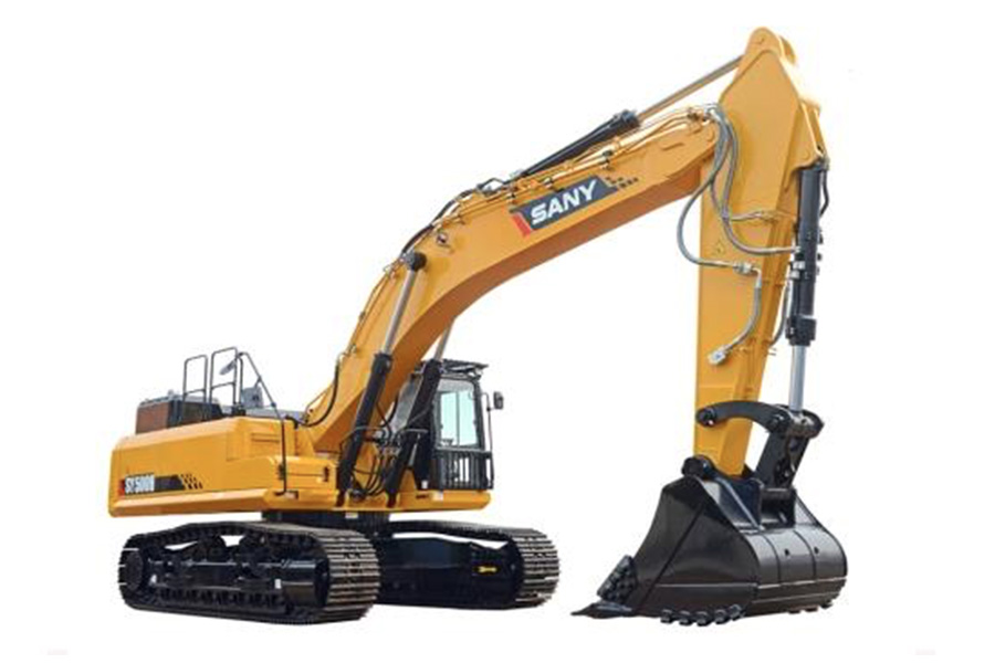 Large 50 ton excavator