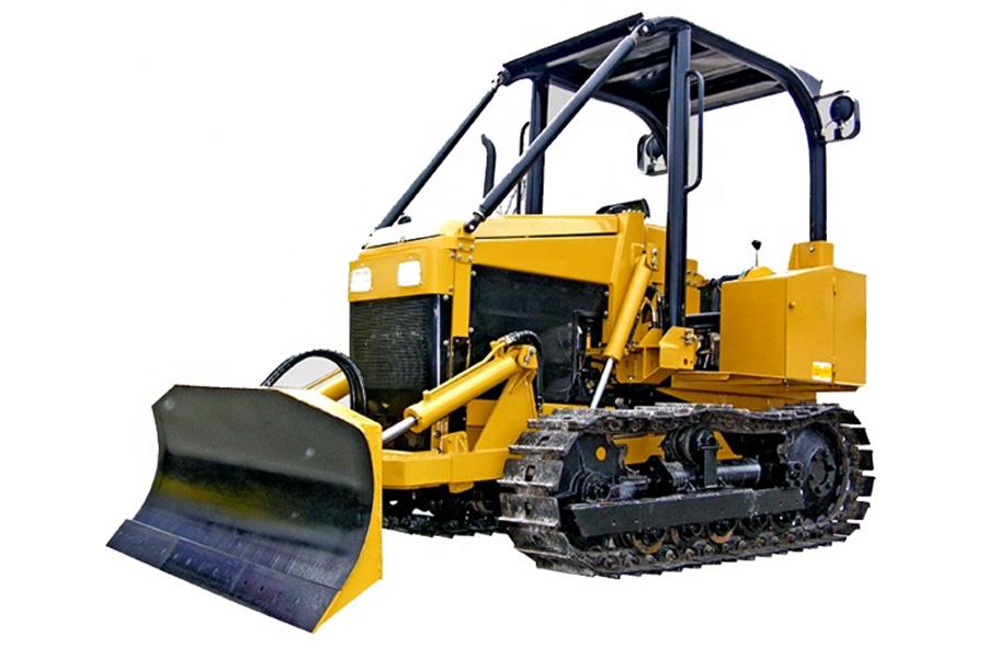 Mini bulldozer or compact bulldozer